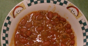 Homemade Chili in a Can