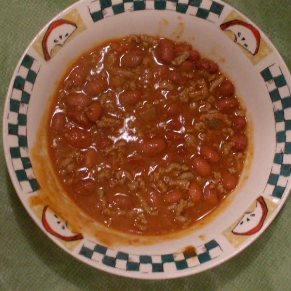 Homemade Chili in a Can