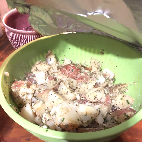 Picnic Potato Salad with No Mayonnaise