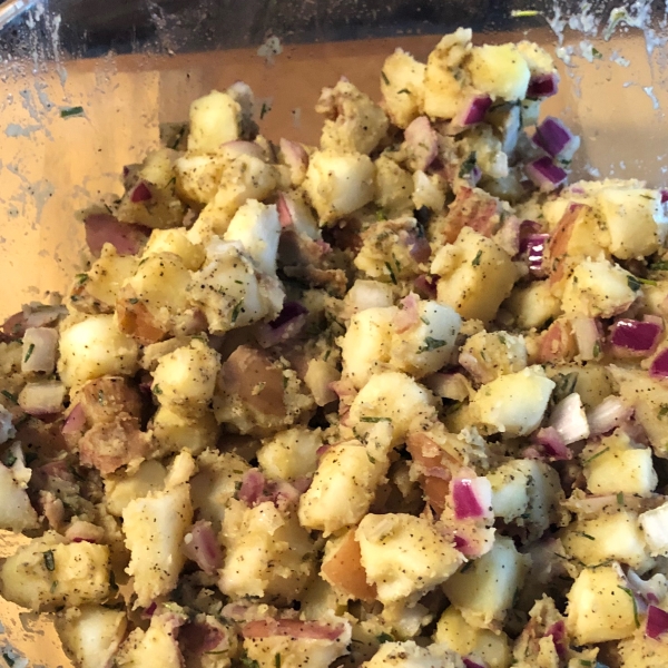 Picnic Potato Salad with No Mayonnaise