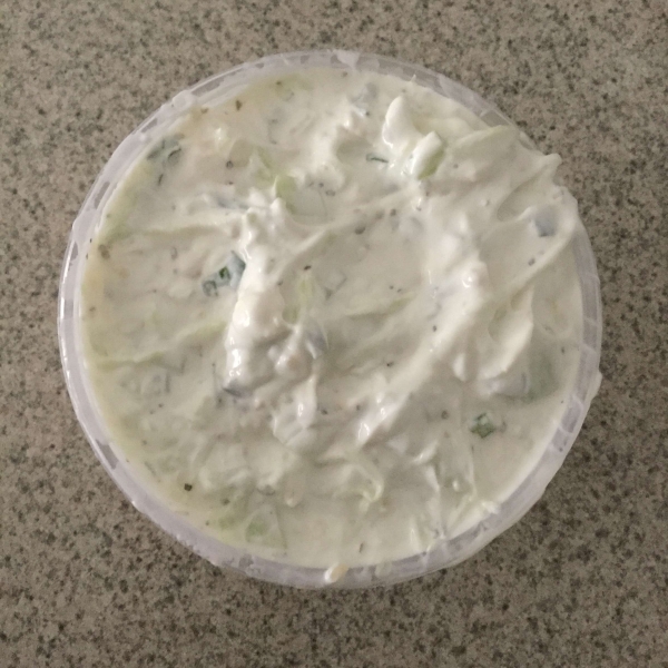 Easy Greek Yogurt Cucumber Sauce