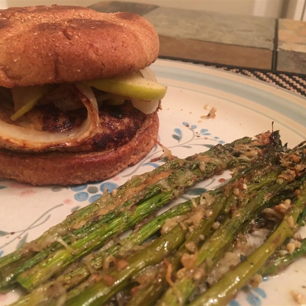 Maple Apple Chicken Burgers