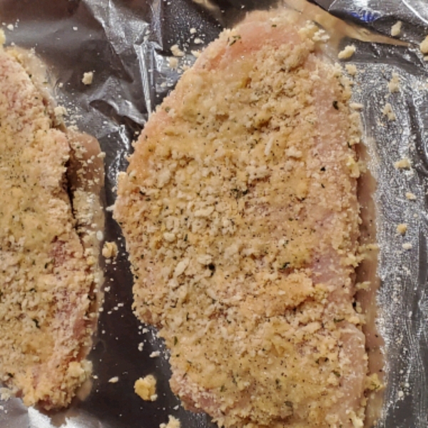 Quick Crispy Parmesan Chicken Breasts