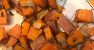 Low-Cal Roasted Sweet Potato Bites