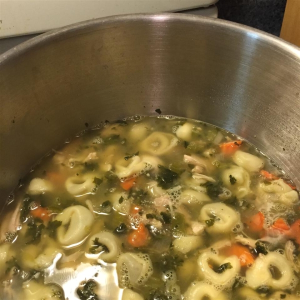 Chicken Soup with Chicken Thighs