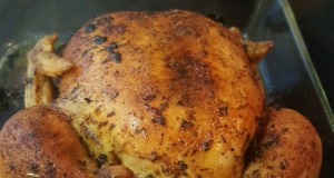 Dry Brined Roasted Chicken