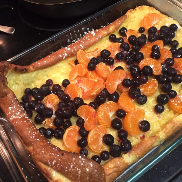 Danish Oven Pancake (Aeggekage)