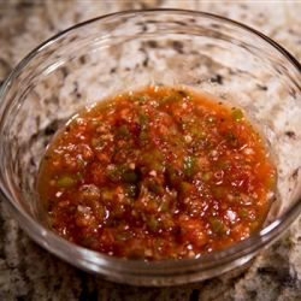 Smoky Four-Pepper Salsa