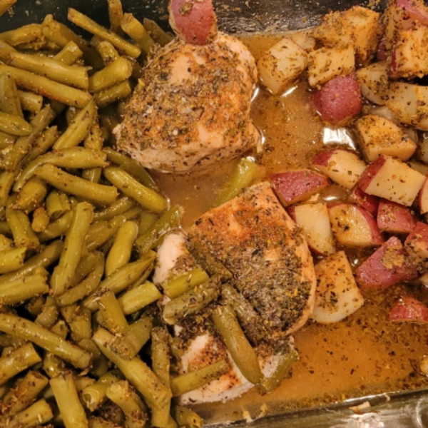 One-Pan Chicken Dinner