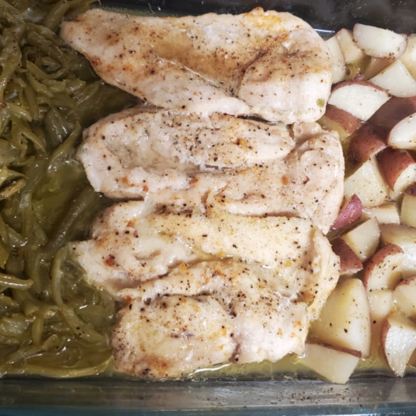 One-Pan Chicken Dinner