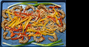 Easy Sheet Pan Shrimp Fajitas