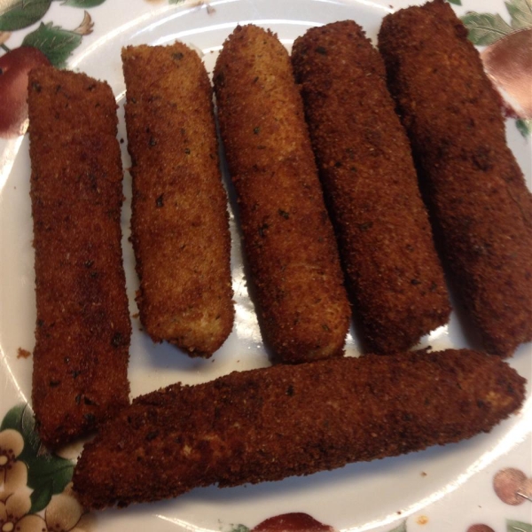 Homemade Mozzarella Sticks