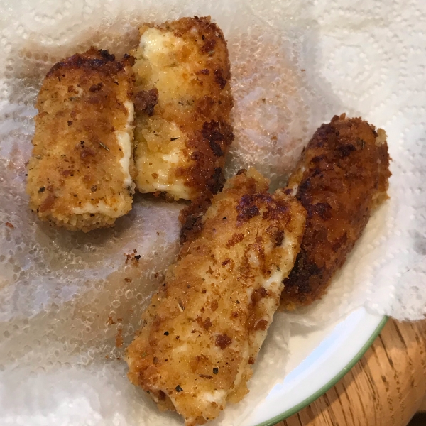 Homemade Mozzarella Sticks