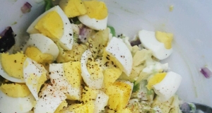 Lighter Avocado Egg Salad