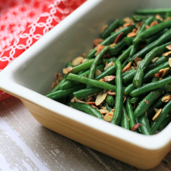 Green Beans Almondine