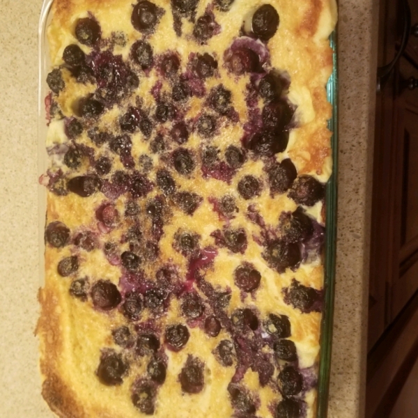 Blueberry Custard