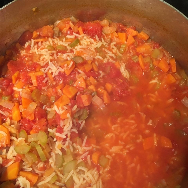 Tomato Rice Soup