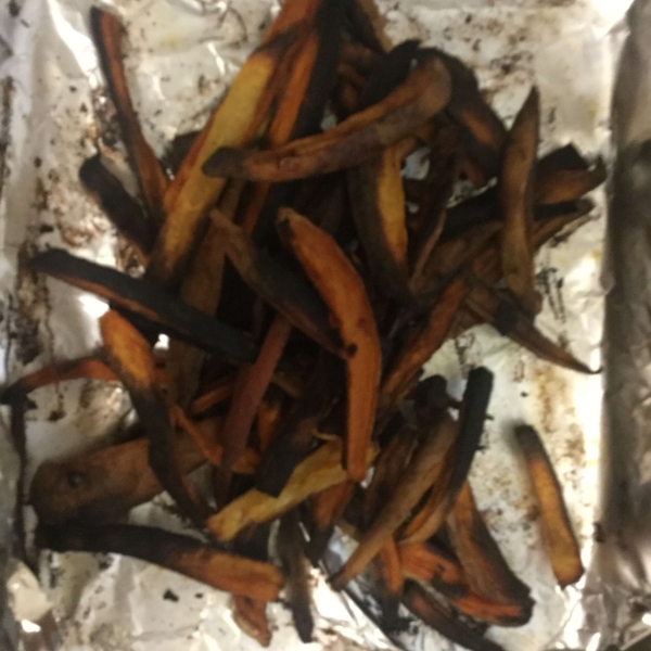 Spicy Baked Sweet Potato Fries