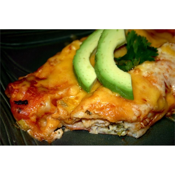 Savory Halibut Enchiladas