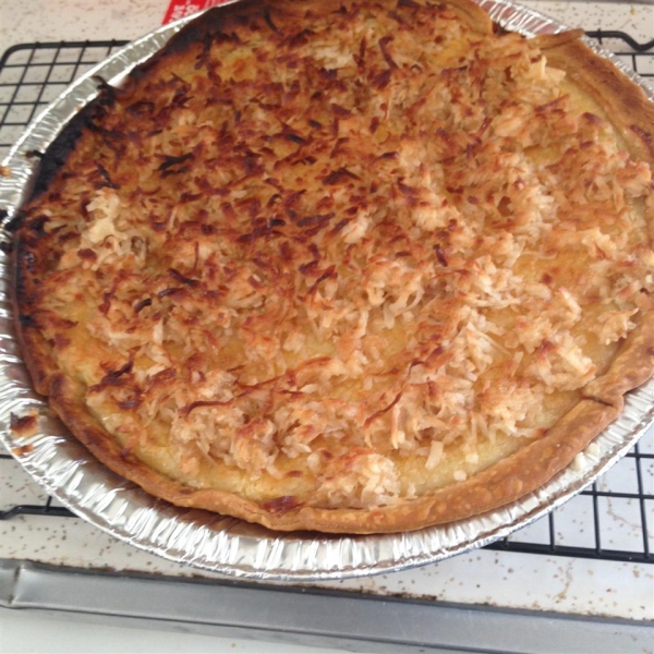 Coconut Custard Pie II