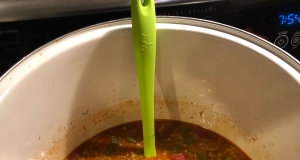Kimmie's Amazing Stuffed Green Pepper Soup