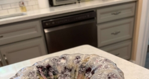 Blueberry Sour Cream Bundt Cake