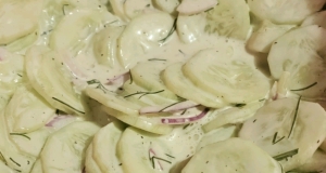 Mizeria (Polish Cucumber Salad)