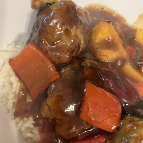 Sweet and Sour Meatballs II