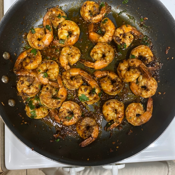 Sizzling Sherry Shrimp with Garlic