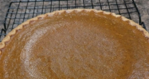 Mom's Spiced Pumpkin Pie