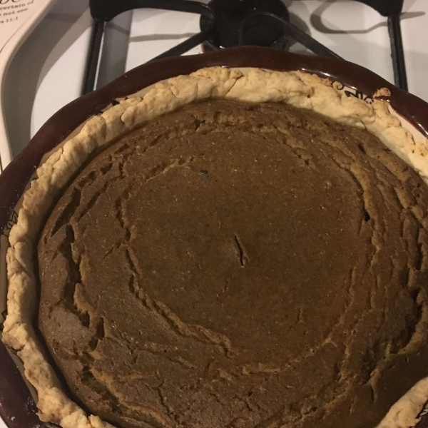 Mom's Spiced Pumpkin Pie