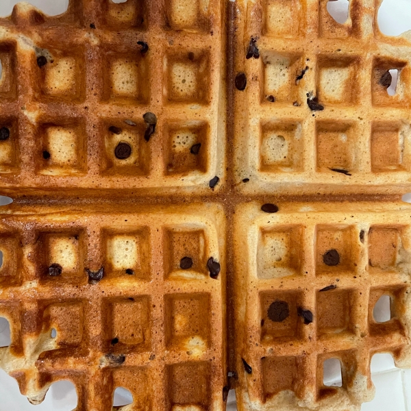 Whole Wheat Coconut Oil Waffles