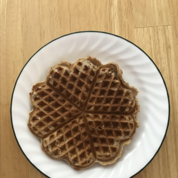 Whole Wheat Coconut Oil Waffles