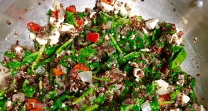 Red Quinoa and Tuscan Kale