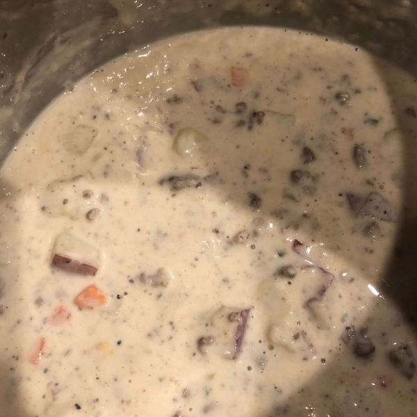 Cheeseburger Soup III