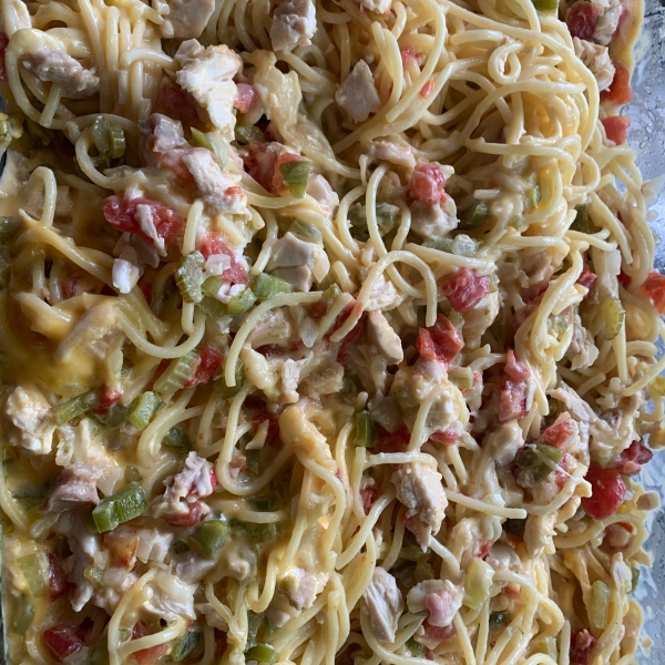 Chicken Chile Spaghetti