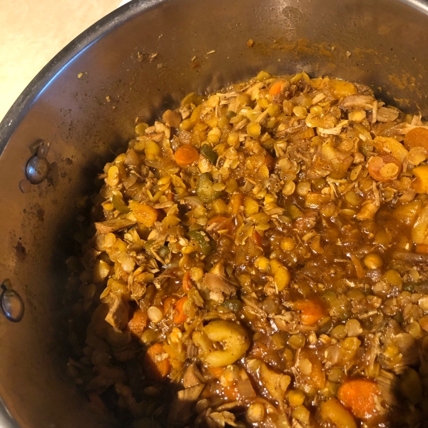 Moroccan Beef and Lentil Stew