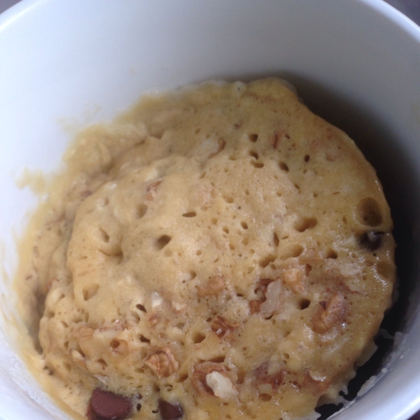 Chocolate Walnut Mug Cake