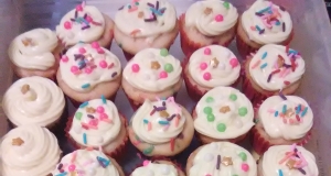 Carrot Cake Cupcakes with Lemon Cream Cheese Frosting