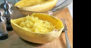 Microwave Spaghetti Squash