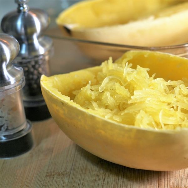 Microwave Spaghetti Squash