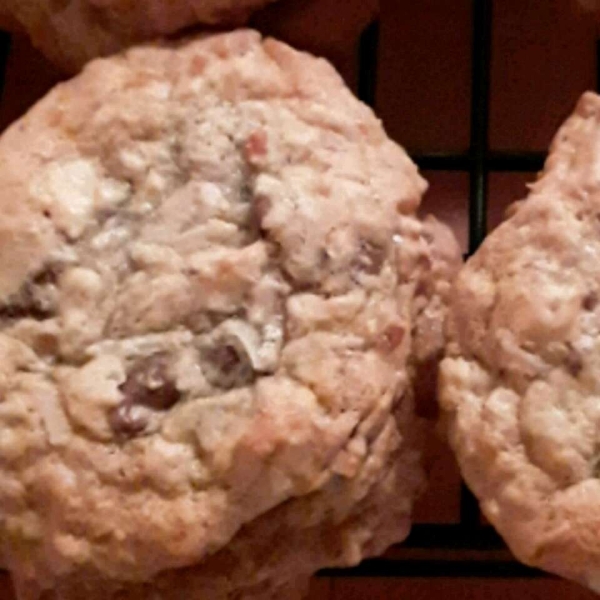 Coconut-Almond Chocolate Chip Cookies