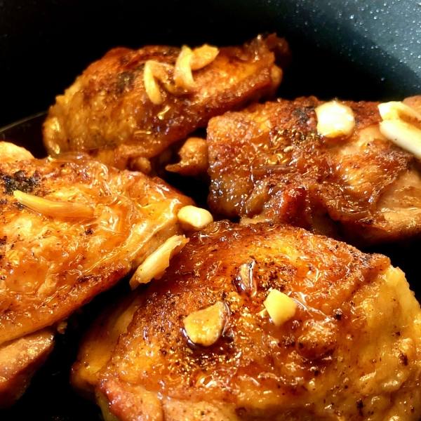 Honey-Garlic Chicken Thighs