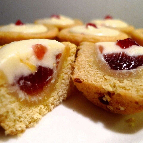 Lemon Raspberry Cookie Cups