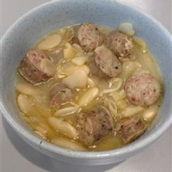 Firehouse Butter Beans and Sausage
