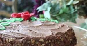 Low Sugar Mocha Nut Cake