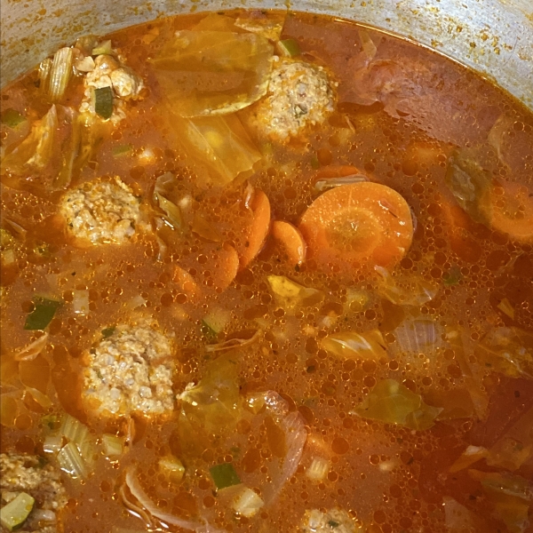 Mama's Old-Fashioned Albondigas (Meatball Soup)