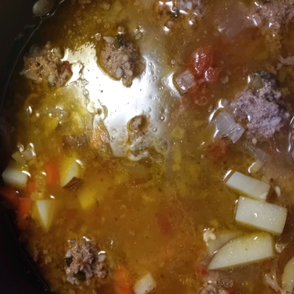 Mama's Old-Fashioned Albondigas (Meatball Soup)