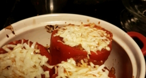 Mom's Sloppy Joe Stuffed Peppers