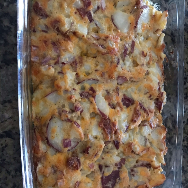 Scalloped Potatoes with Bacon